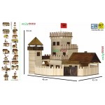 Castel Walachia - set constructie din lemn 